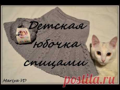 Мои работы. Детская юбочка спицами. Подробное описание. Обзор пряжи Alize Baby Wool.