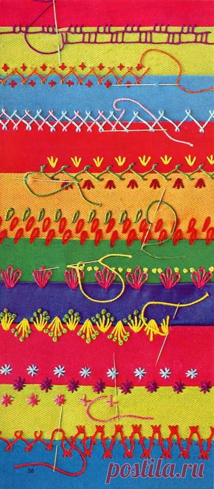 crazy quilt stitches