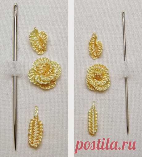Милые сердцу штучки: Техники вышивания. Часть 18: Brazilian Dimensional Embroidery (Бразильская вышивка)