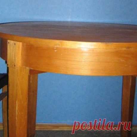 Перекрашивание старого стола