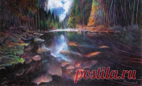 Рисунки ручкой от литовской художницы Юная латышская художница Марите Десайне (Marite Desaine) всего три года тому назад окончила художественную школу в Виляне, но за прошедшее время успела достичь серьезного прогресса на поприще изобрази...