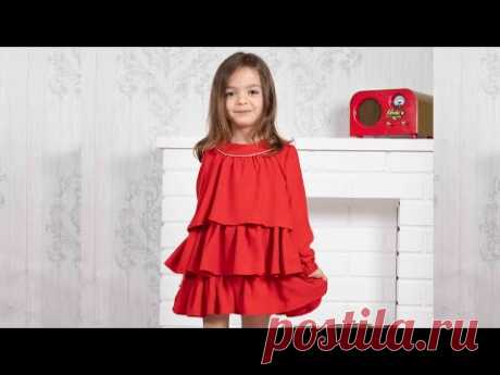 Vestido tres capas. REVISTA PATRONES INFANTILES nº 14