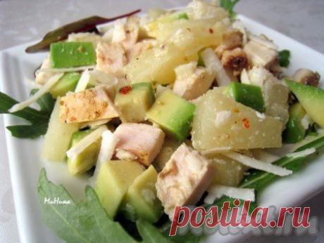 Салат с авокадо и курицей (рецепт с фото) | RUtxt.ru