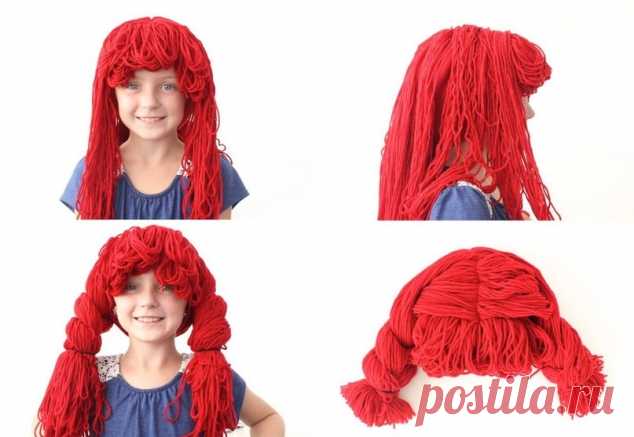 Парики . - Поделки с детьми | Деткиподелки