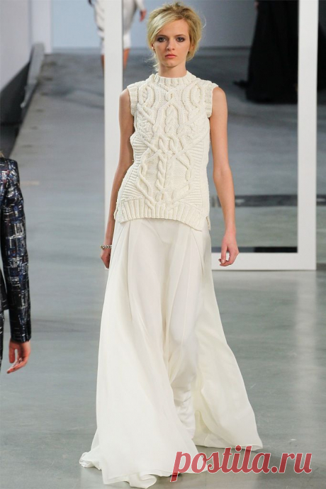 Альбом«Фэнтези от Derek Lam - жилет с аранами»