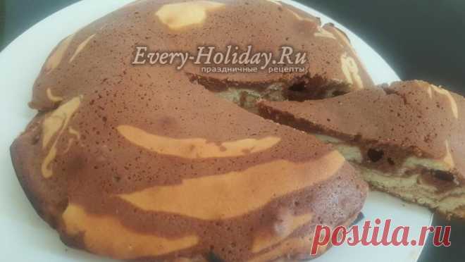 Торт Зебра простой и вкусный рецепт с фото
