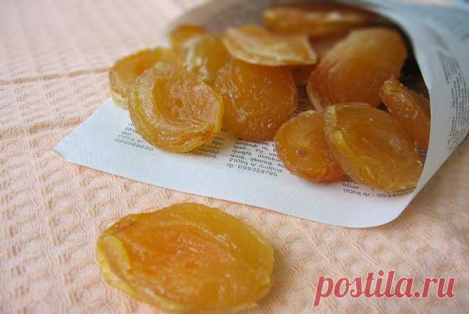 Лакомство из абрикосов и персиков: полезный перекус