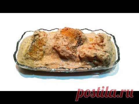 Сациви из Рыбы ✧ Баже из семечек ✧ грузинская кухня