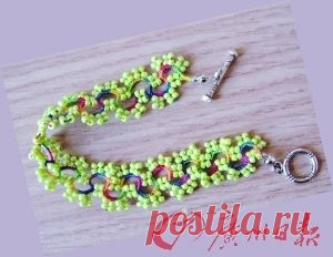 Букетики фриволите.