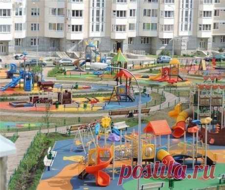 Вот такими должны быть детские площадки! / Новые дети
