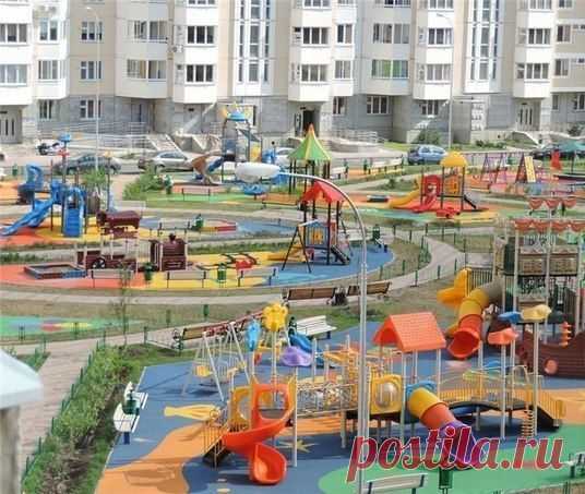 Вот такими должны быть детские площадки! / Новые дети