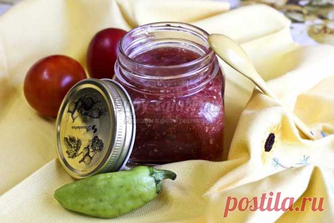 Аджика с томатами на зиму. Пошаговый рецепт