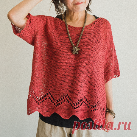Подборка на тему простых топов со схемами. Для утомленных солнцем рукодельниц | Вязунчик — вяжем вместе | Яндекс Дзен