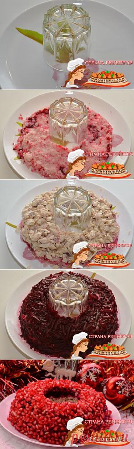 Салат Гранатовый браслет