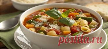 Ленивый Минестроне: невероятно вкусный суп