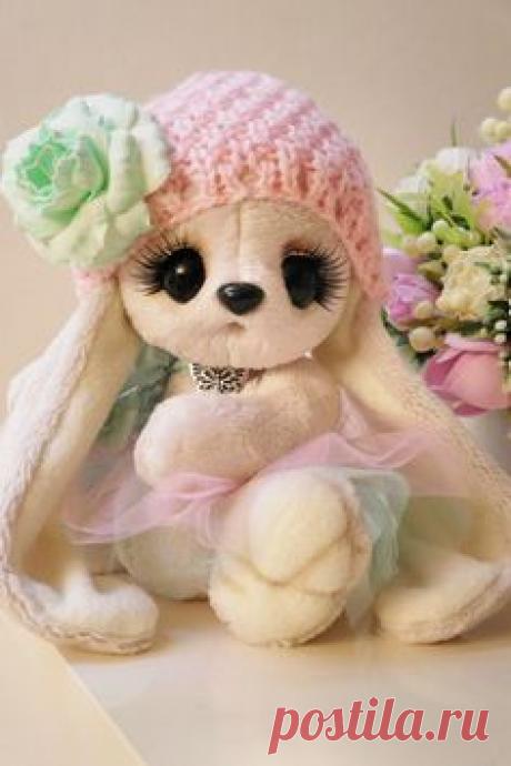 Купить Зайка Розовое драже - зайка, зайка девочка, зайка тедди, зайка игрушка…