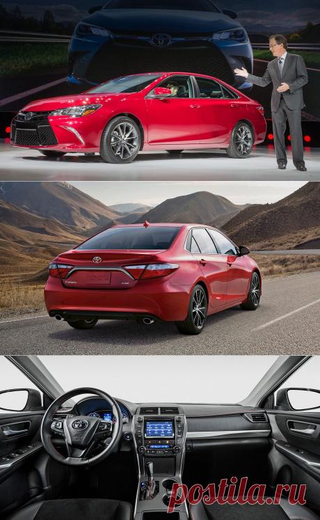 Toyota Camry получила внешность в стилистике седана Avalon.