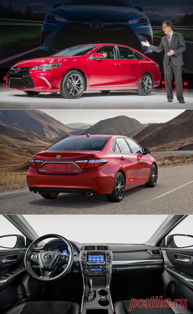 Toyota Camry получила внешность в стилистике седана Avalon.