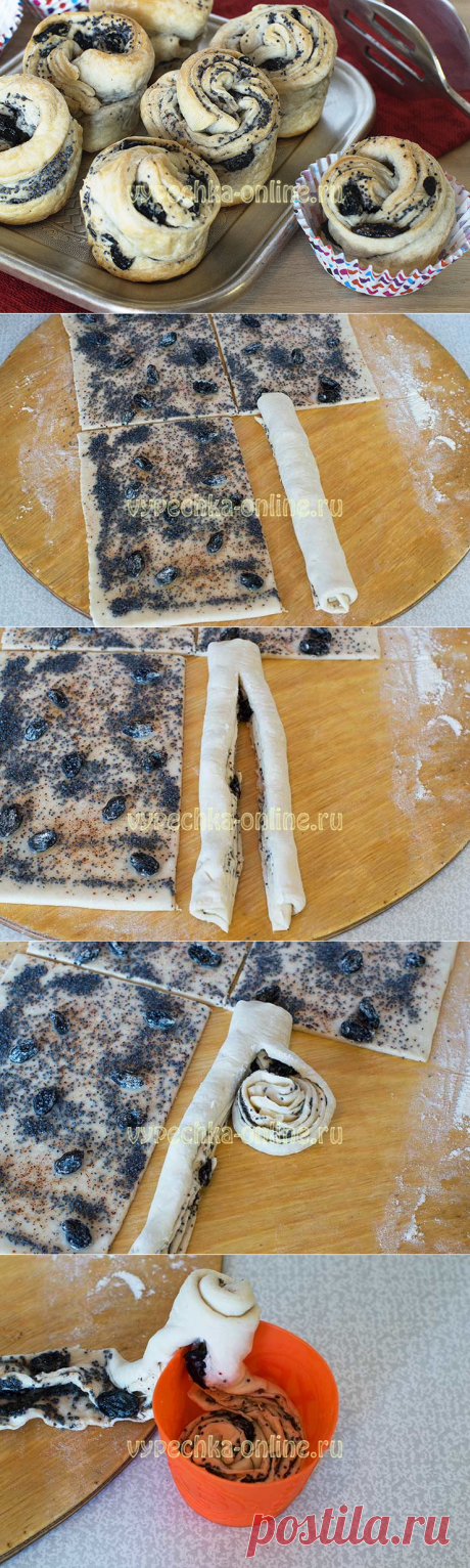 Краффины из готового теста