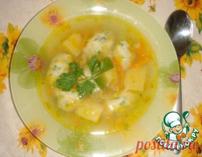 Куриный суп с клецками