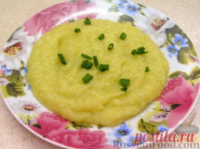 Летние блюда. Пюре из кабачков на гарнир. Просто, вкусно, диетично.