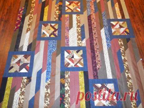 Quilters ... НАСЛАЖДАЙТЕСЬ ЦВЕТ! : Установка Нечетные блоков с 2 1/2 "Полоски