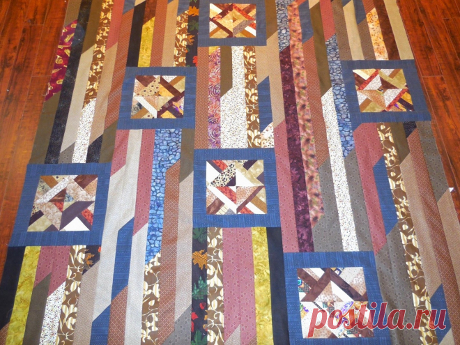 Quilters ... НАСЛАЖДАЙТЕСЬ ЦВЕТ! : Установка Нечетные блоков с 2 1/2 
