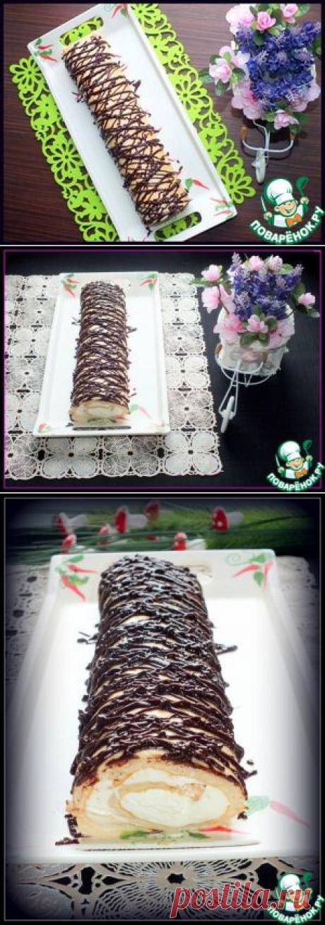 Меренговый рулет - кулинарный рецепт