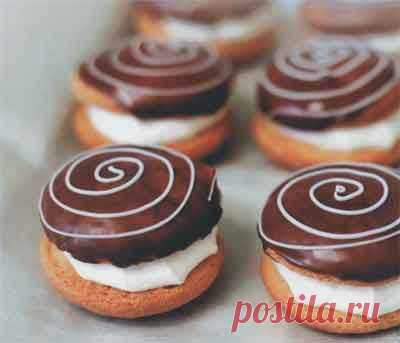 Рецепты СССР » Архив сайта » Пирожное Буше помадное