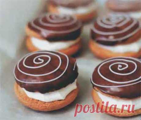 Рецепты СССР » Архив сайта » Пирожное Буше помадное