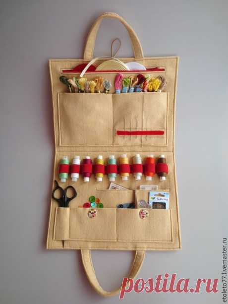 Органайзер для рукодельницы: мастер-класс. Суть в том, чтобы все было под рукой и доступ был максимально упрощен.