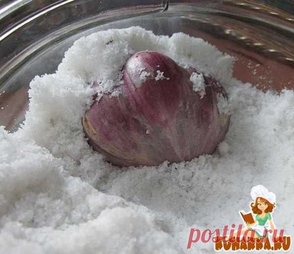 Рецепт: Хранение чеснока