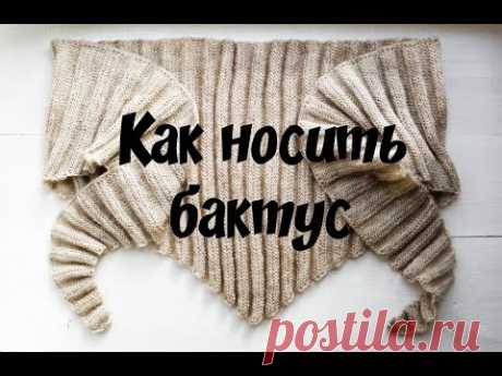 Бактус - как носить?