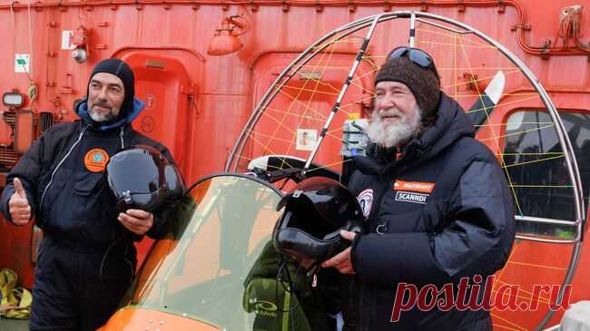 Федор Конюхов завершил дрейф на полярной станции СП-24