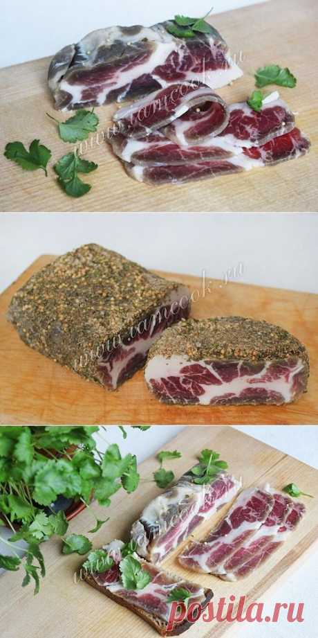 Вяленое мясо по-домашнему
