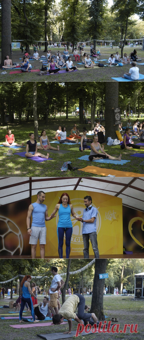 «Йога нас освобождает»: в Ростове провели WOW YOGA FEST