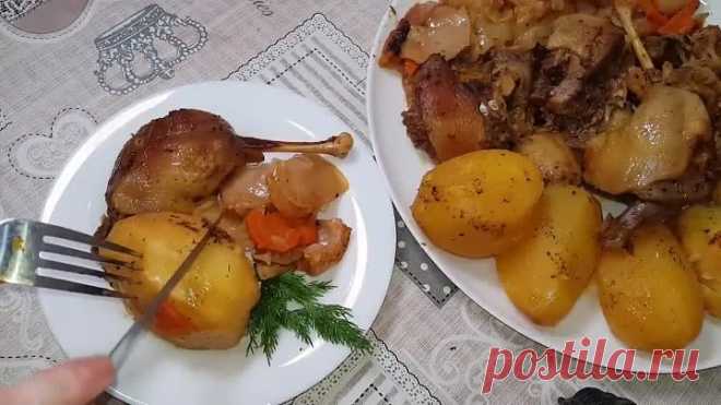 Потрясающий Обед из Простых Продуктов Без возни!