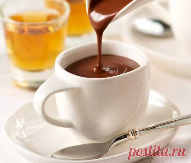 Средство от грусти номер один: горячий шоколад