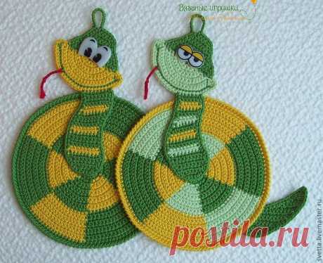 Вязаные игрушки Светланы Забелиной.