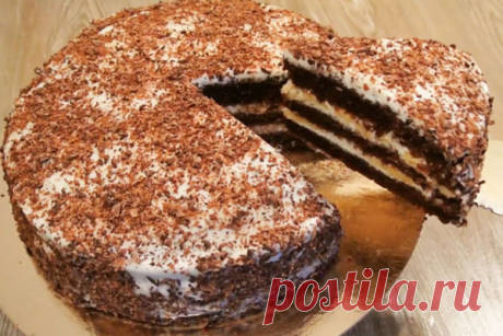 Простой и вкусный домашний тортик

Торт изумительный, очень нежный. С простым и вкусным кремом. Рецепт легкий для повторения. Ничего сложного, справится любая начинающая хозяйка.