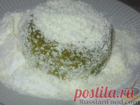Рецепт: Десерт Яблоки в снегу на RussianFood.com