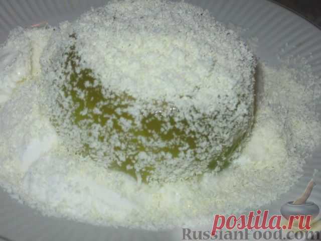 Рецепт: Десерт Яблоки в снегу на RussianFood.com