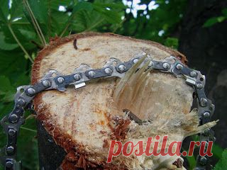 Походная цепная пила своими руками