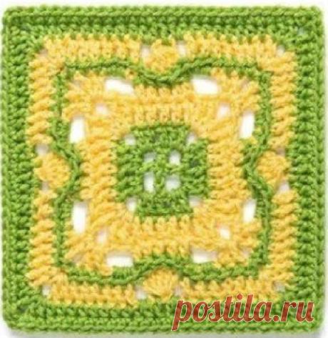 ТОП-10 ярких, блистательных, современных схем любимого всеми бабушкиного квадрата! | Вязалки Веселого Хомяка | Дзен