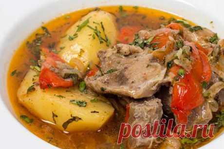 Хашлама из говядины с картофелем / Простые рецепты