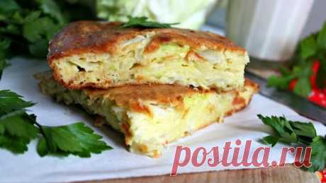 Капустный пирог ☆ Простой и вкусный рецепт капустного пирога