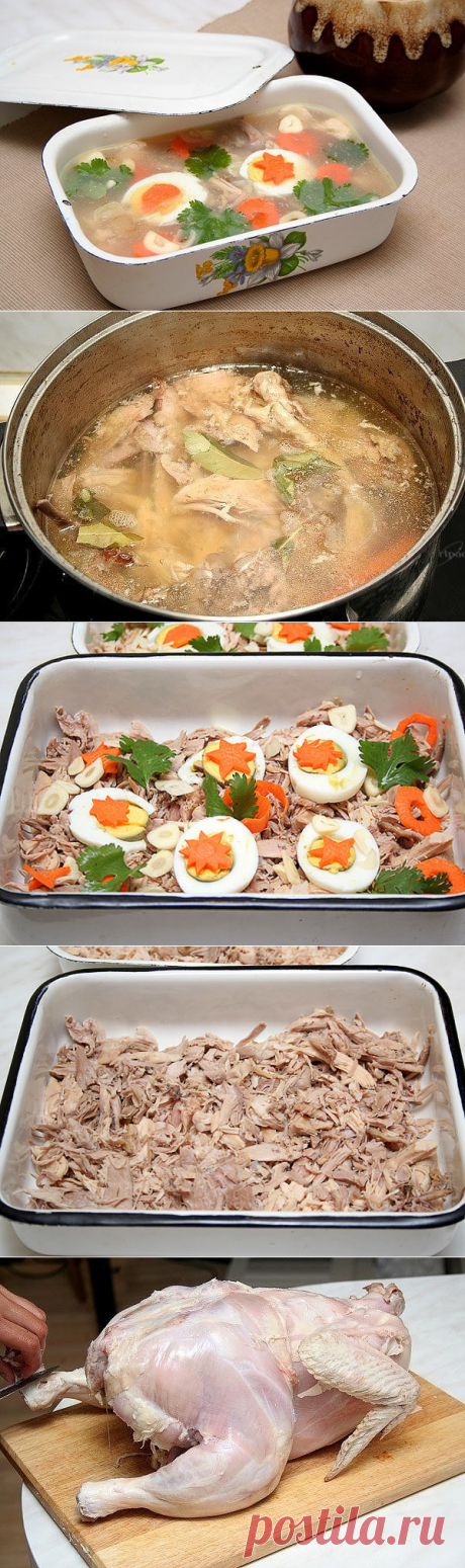 Куриный холодец