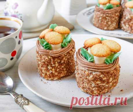 Пирожные “Пенёчки”.