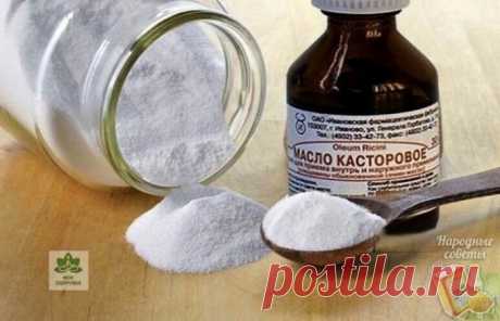 Просто смешайте касторовое масло и соду - это средство поможет вам в следующих 15 случаях!