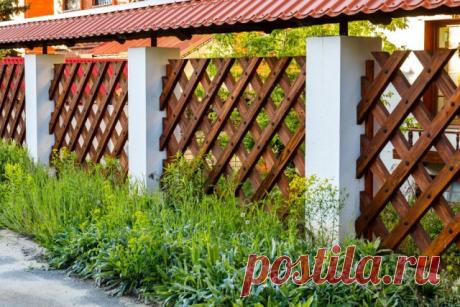 Деревянный забор: самые красивые и необычные идеи | Заборы и изгороди (Огород.ru)